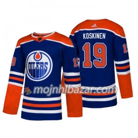 Dresovi Edmonton Oilers Mikko Koskinen 19 Adidas 2018-2019 Alternate Authentic - Muške